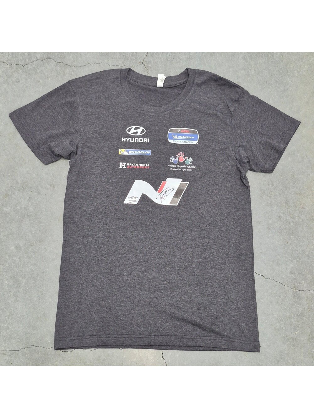 Hyundai Motorsport N Performance Autographed T Shirt